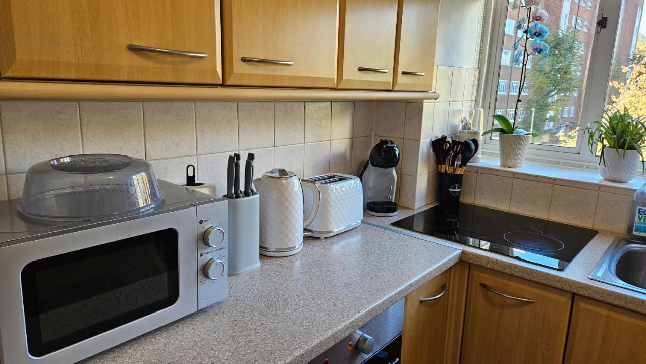 לונדון Spacious Two Bedroom Apartment In Battersea, Free Parking מראה חיצוני תמונה