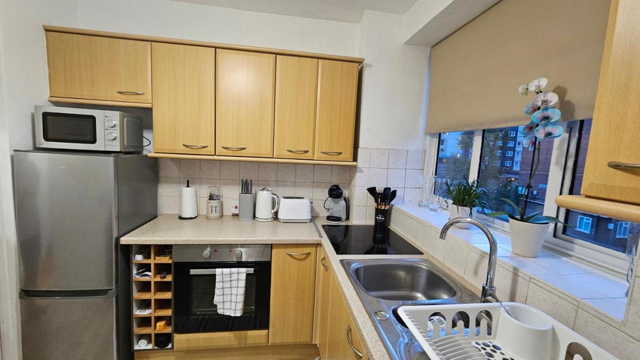 לונדון Spacious Two Bedroom Apartment In Battersea, Free Parking מראה חיצוני תמונה